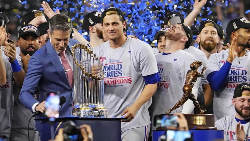 The Texas Rangers won the World Series for the first time in 2023