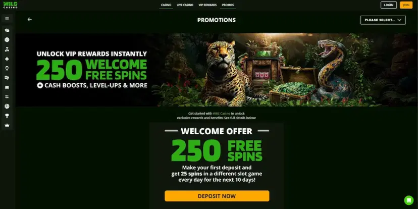 Wild Casino Welcome Bonus Apr 2026