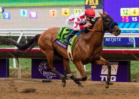 Twilight Gleaming (IRE) Leads All the Way to Win Breeders' Cup Juvenile  Turf Sprint