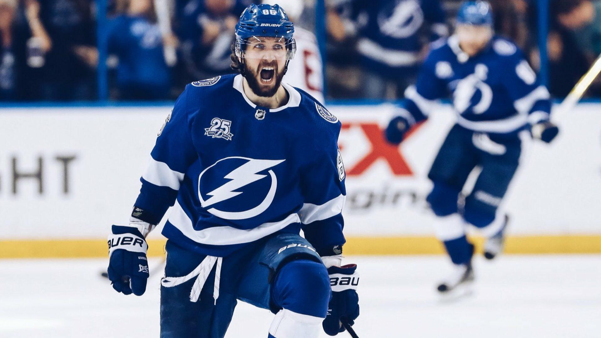 Kucherov is making a case for the Hart trophy and his point prop has been a best bet all season