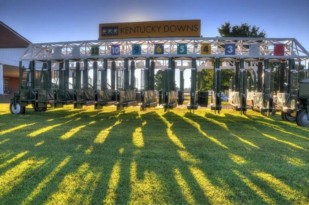 Starting Gate at Kentucky Downs