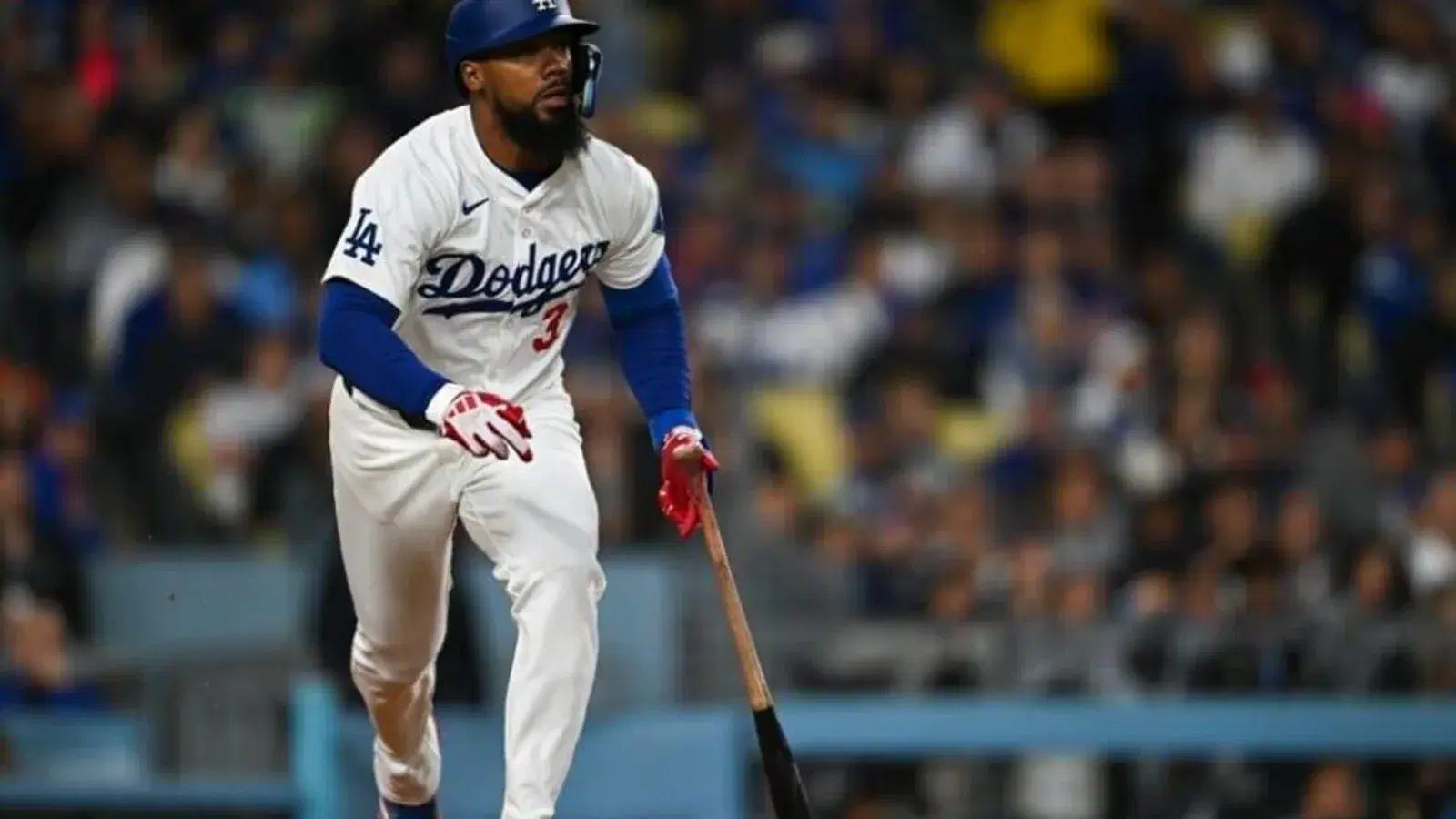 Teoscar Hernandez leads the Dodgers with 42 RBIs this season