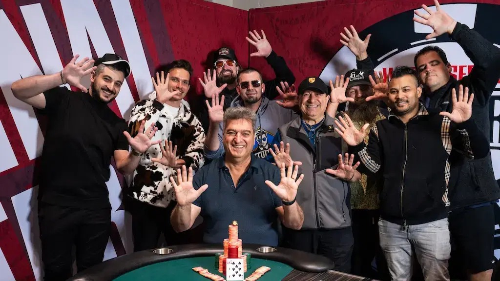 Hamid Izadi Wins 10th WSOPC Ring at Harrah’s Cherokee