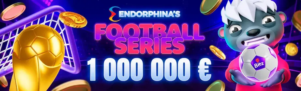 Endorphina Football Series Offers €1M at Bitz.io