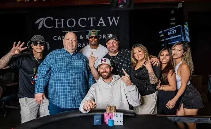 Carson Wieland Wins First WSOPC Ring at Choctaw