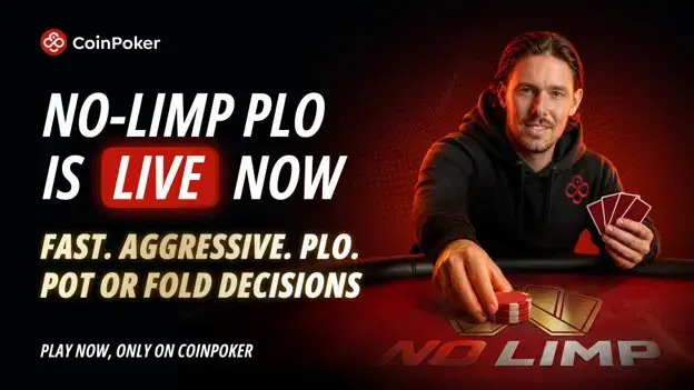 CoinPoker No-Limp PLO Shakes Up US Online Poker Sites
