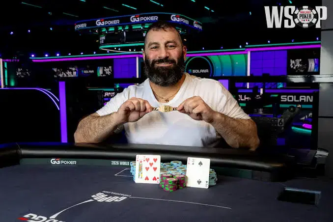 Justin Fawcett Wins Second WSOP Bracelet in 2026