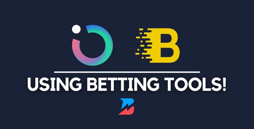 Betting News Using Betting Tools: BetAlytics and Outlier.bet Betting Tools for Props Betting News Blue Background