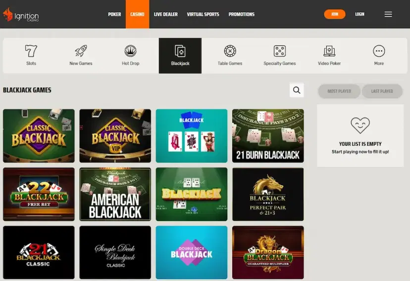 ignition casino best june 2026