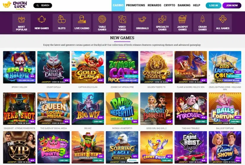 duckyluck casino best casino page oct 2026